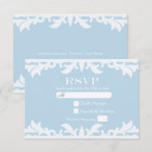 GELUKKIG OOIT NA Storybook Bruiloft RSVP Kaart (Voorkant / Achterkant)