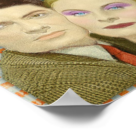 Gelukkig Ooit Poster (Hoek)