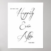 Gelukkig Ooit Poster (Voorkant)