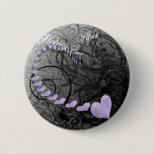 Gelukkig Ooit Ronde Button 5,7 Cm (Voorkant)