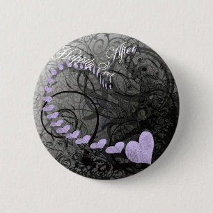 Gelukkig Ooit Ronde Button 5,7 Cm