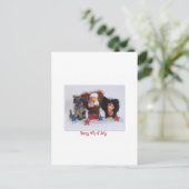 Gelukkig op 4 juli!!!! briefkaart (Staand voorkant)