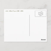 Gelukkig op 4 juli.  Briefkaarten voor pop-upontwe (Achterkant)