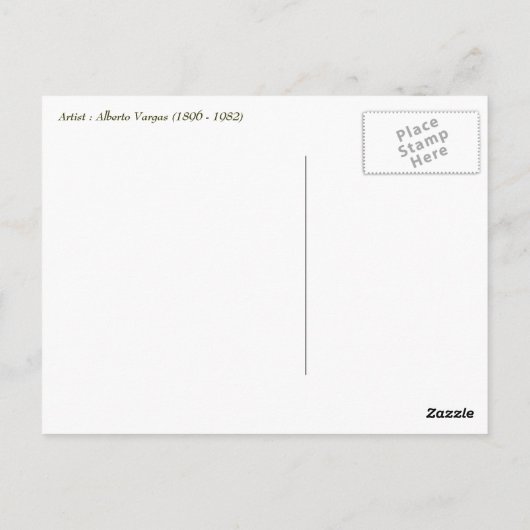 Gelukkig op 4 juli.  Briefkaarten voor pop-upontwe (Achterkant)