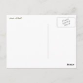 Gelukkig op 4 juli.  Briefkaarten voor pop-upontwe (Achterkant)