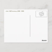 Gelukkig op 4 juli.  Briefkaarten voor pop-upontwe (Achterkant)