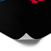 Gelukkig op 4 juli en ja, het is mijn verjaardag poster (Hoek)