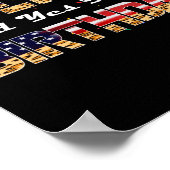 Gelukkig op 4 juli ja Het is mijn geboortedag onaf Poster (Hoek)