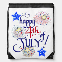 Gelukkig op 4 juli! Met vuurwerk en sterren