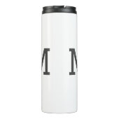 Gelukkig op 4 juli Onafhankelijkheidsdag Amerikaan Thermosbeker (Achterkant)