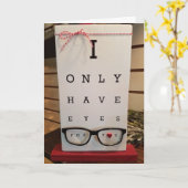 GELUKKIG OP MIJN FAVORIETE "OPTOMETRIST" KAART (Gele Bloem)