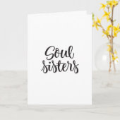 GELUKKIG OP MIJN NEE. 1 *SOUL ZISTER* KAART (Gele Bloem)