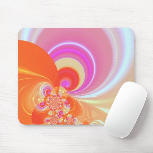 Gelukkig Oranje mousepad Muismat (Met muis)