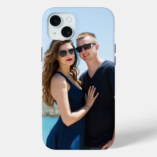 Gelukkig paar foto personaliseren het Case-Mate iPhone case (Achterkant)