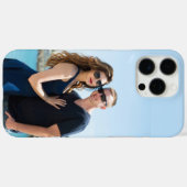 Gelukkig paar foto personaliseren het Case-Mate iPhone case (Achterkant (horizontaal))