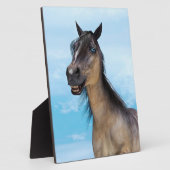 Gelukkig Paard Fotoplaat (Zijkant)