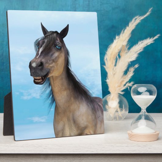 Gelukkig Paard Fotoplaat (Zijkant)