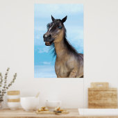 Gelukkig Paard Poster (Keuken)