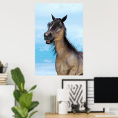 Gelukkig Paard Poster (Thuiskantoor)