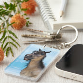 Gelukkig Paard Sleutelhanger (Voorkant Rechts)