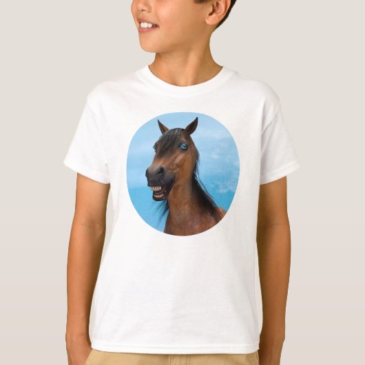 Gelukkig Paard T-shirt (Voorkant)