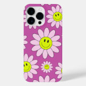 Gelukkig paarse iPhone hoesje (Achterkant)