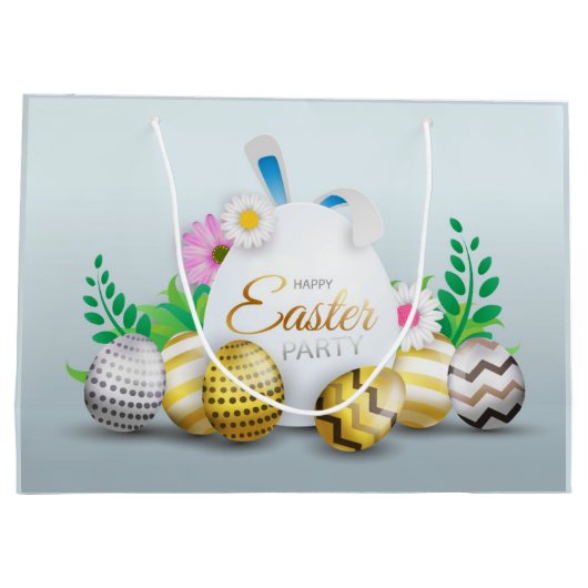 Gelukkig paasfeest groot cadeauzakje (Achterkant)