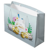 Gelukkig paasfeest groot cadeauzakje (Achterkant Gekanteld)
