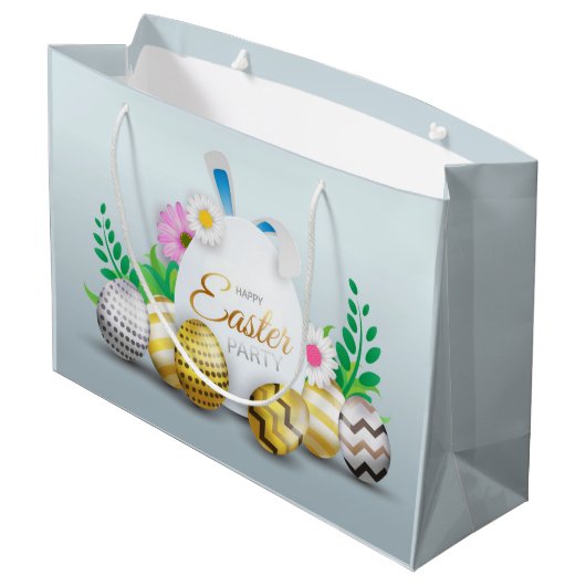 Gelukkig paasfeest groot cadeauzakje (Achterkant Gekanteld)