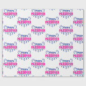Gelukkig Paasfeest Script Cadeaupapier (Vlak)