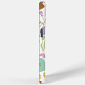 Gelukkig paashaas bloemmotief Case-Mate iPhone case (Achterkant / Rechts)