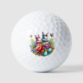 Gelukkig Paashaas Konijn Golfballen