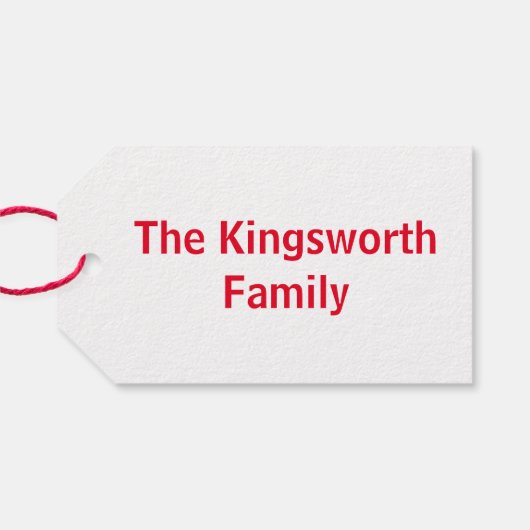 Gelukkig paaskleurig persoonlijk cadeaulabel (Achterkant Horizontaal)