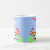 Gelukkig Paaslam en manden Koffiemok (Center)