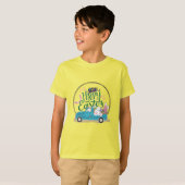 gelukkig paaspaashaas t-shirt (Voorkant volledig)