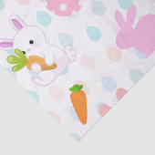 Gelukkig paaspatroon tissuepapier (Detail)