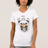 Gelukkig Panda Knuffel T-Shirt – Schattige Glimlac (Voorkant)