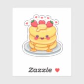 Gelukkig Pannenkoeken Sticker (Vel)
