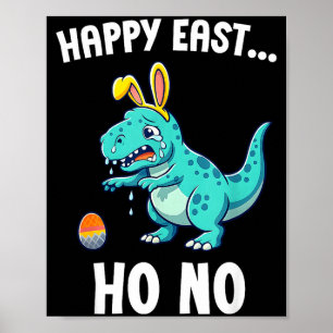 Gelukkig Pas... oh nee grappige trex dinosaurus jo Poster