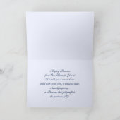 Gelukkig Pascha. Aangepaste foto Kaart (Binnen)