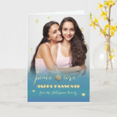 Gelukkig Pascha. Aangepaste foto Kaart (Gele Bloem)