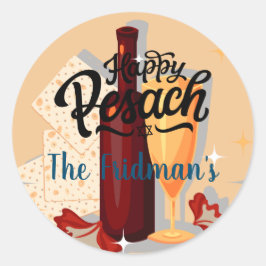 Gelukkig Pascha | Mooi en indrukwekkend Ronde Sticker