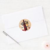Gelukkig Pascha | Mooi en indrukwekkend Ronde Sticker (Envelop)