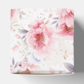 Gelukkig Pasen | Aangepaste naam | Bloemen | Pasen Bedankdoosjes (Bovenkant)