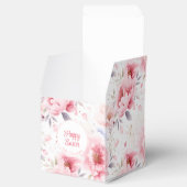 Gelukkig Pasen | Aangepaste naam | Bloemen | Pasen Bedankdoosjes (Geopend)