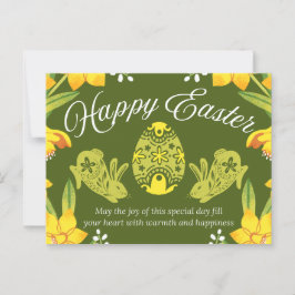 Gelukkig Pasen  Briefkaart