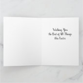 Gelukkig Pasen Dachshund Kaart (Binnen)