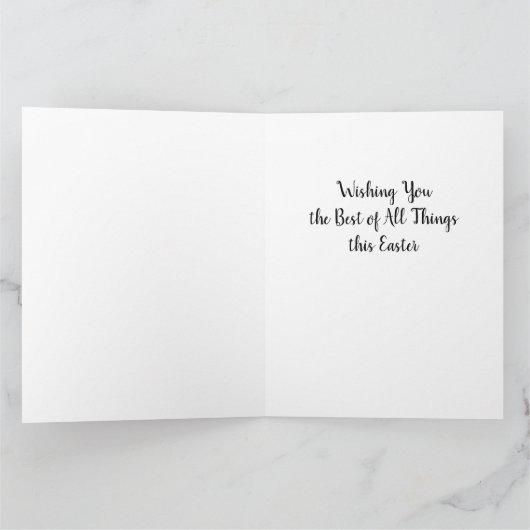 Gelukkig Pasen Dachshund Kaart (Binnen)