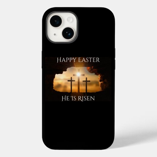 Gelukkig Pasen dat hij drie Crosses Holiday is Case-Mate iPhone Case (Achterkant)