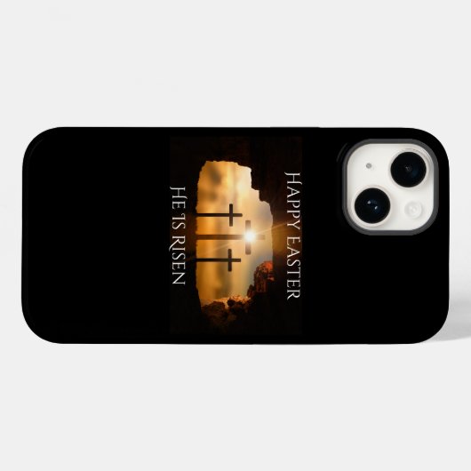 Gelukkig Pasen dat hij drie Crosses Holiday is Case-Mate iPhone Case (Achterkant (horizontaal))
